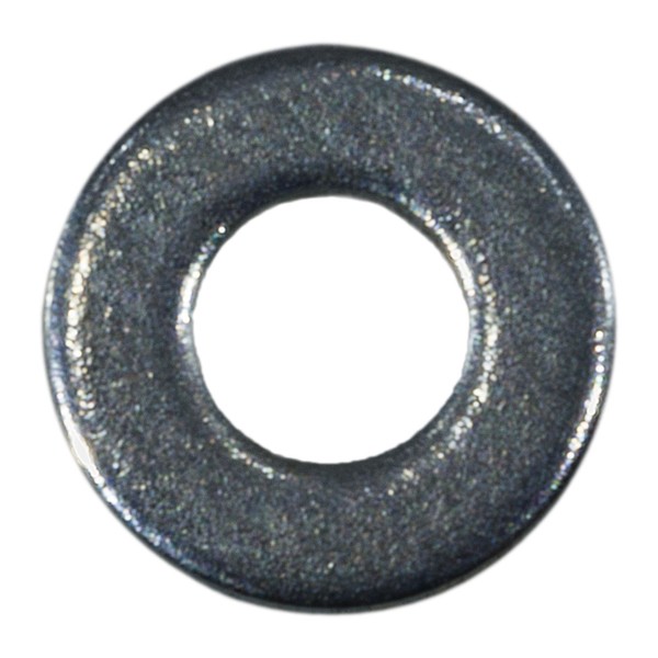 Midwest Fastener Flat Washer, Fits Bolt Size M2.5 , Steel Zinc Plated Finish, 50 PK 79651